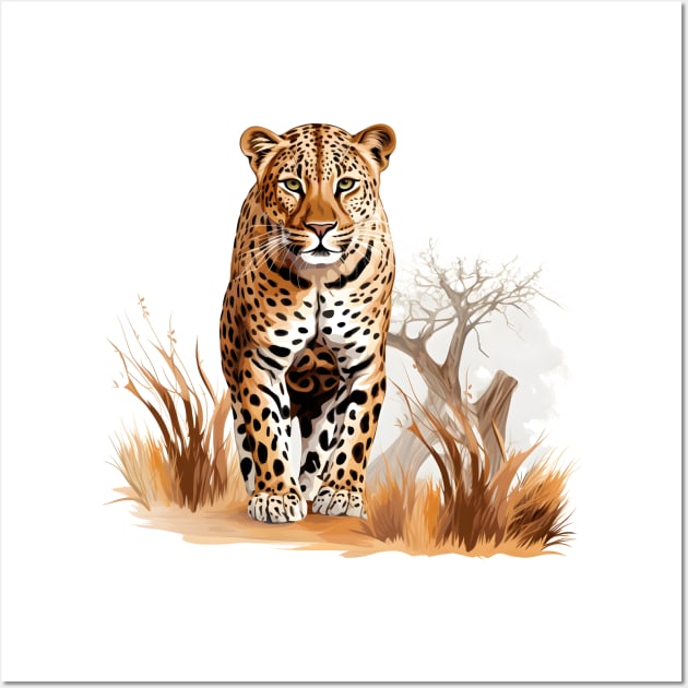 African Leopard Wall Art by zooleisurelife